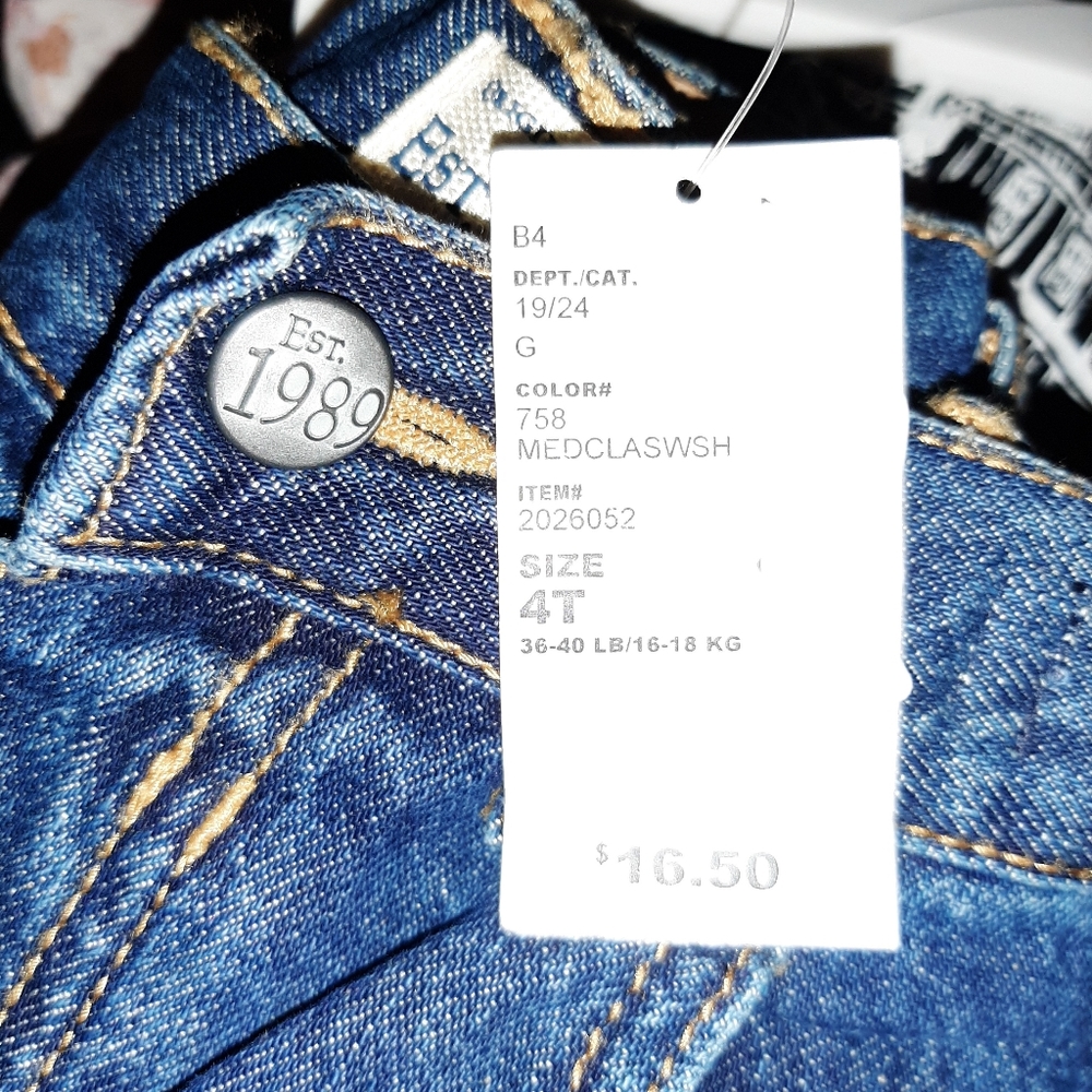 NEW Toddler Jeans